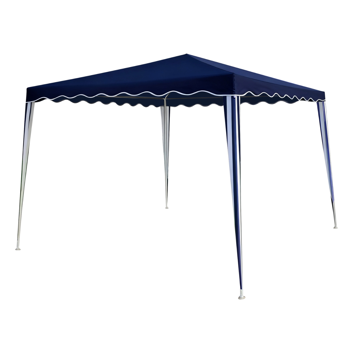 Carpa Desmontable para Jardín con Estructura de Acero 300x300x300cm 7house Carpas y Cenadores de Metal 1